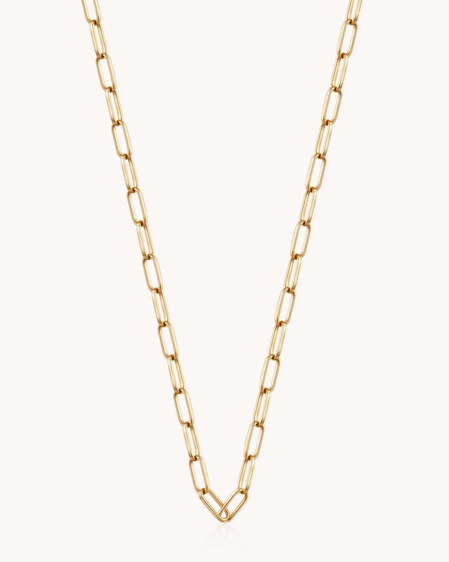 Link Chain Gold Necklace