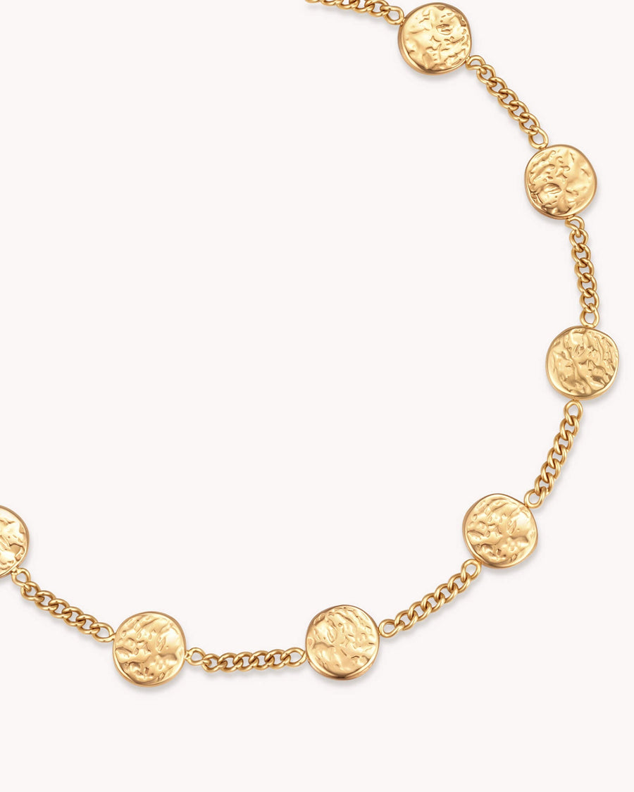 FOUND Luke 15:9 Gold Coin Bracelet