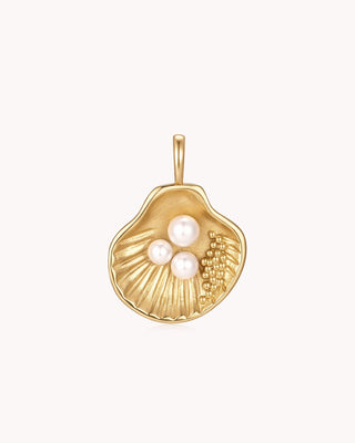 Maternal Faith 2 Timothy 1:5 Gold Pearl Pendant