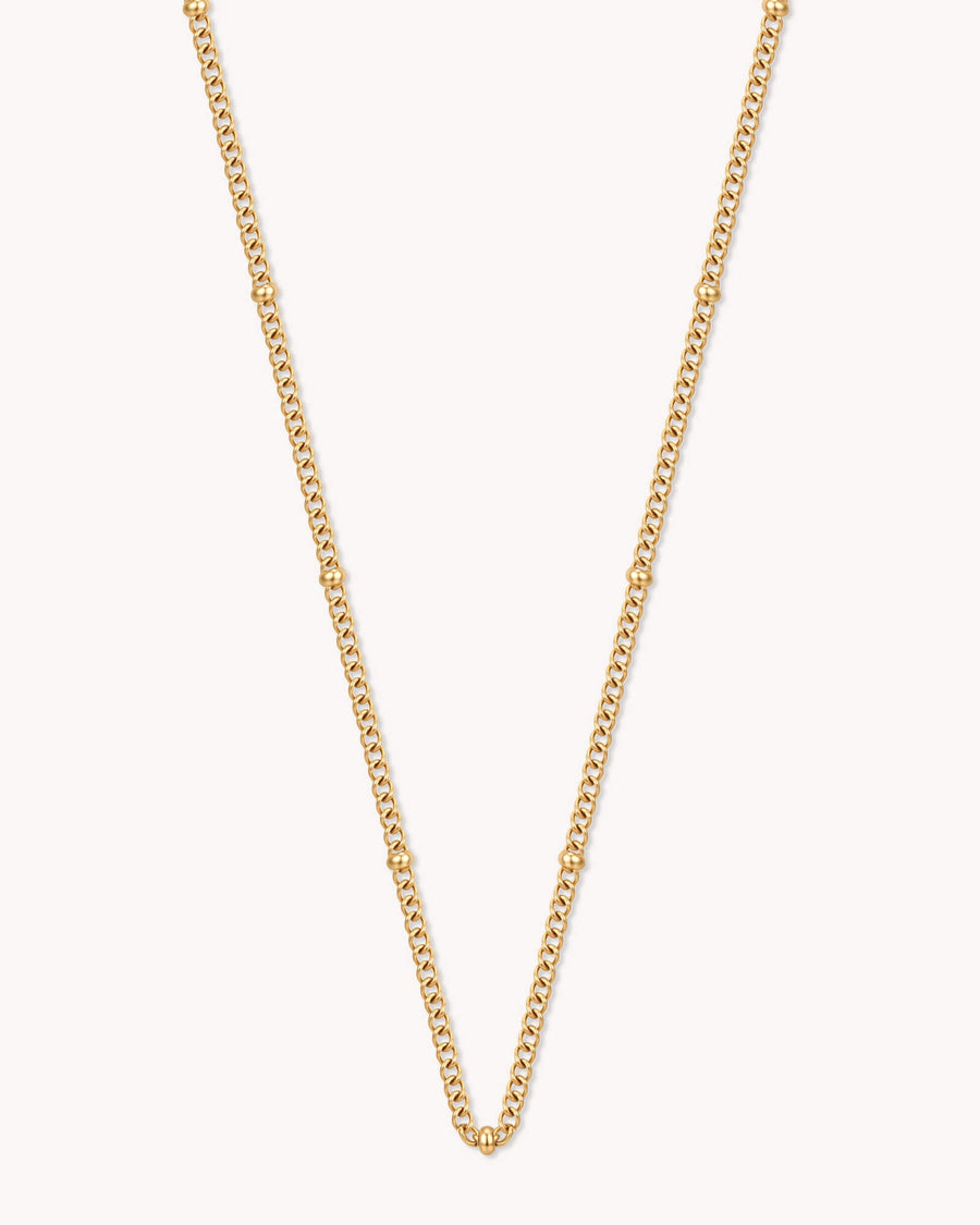 Satellite Chain Gold Necklace