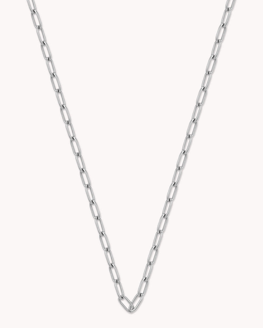 Small Link Chain Stainless Steel Necklace