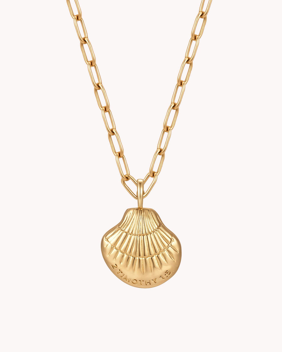 2 Timothy 1:5 Maternal Faith Gold Small Link Chain Necklace
