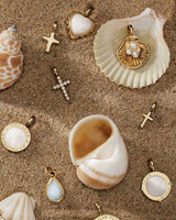 Gold Petite Classic Cross Pendant — 3