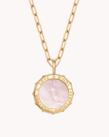 Colossians 3:14 Love Binds Gold Small Link Chain Necklace