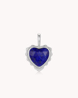 James 1:2 Count It All Joy White Gold Heart Necklace — 3