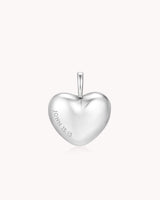 John 15:15 Called You Friends White Gold Heart Necklace — 3
