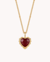 John 3:16 So Loved Gold Heart Necklace