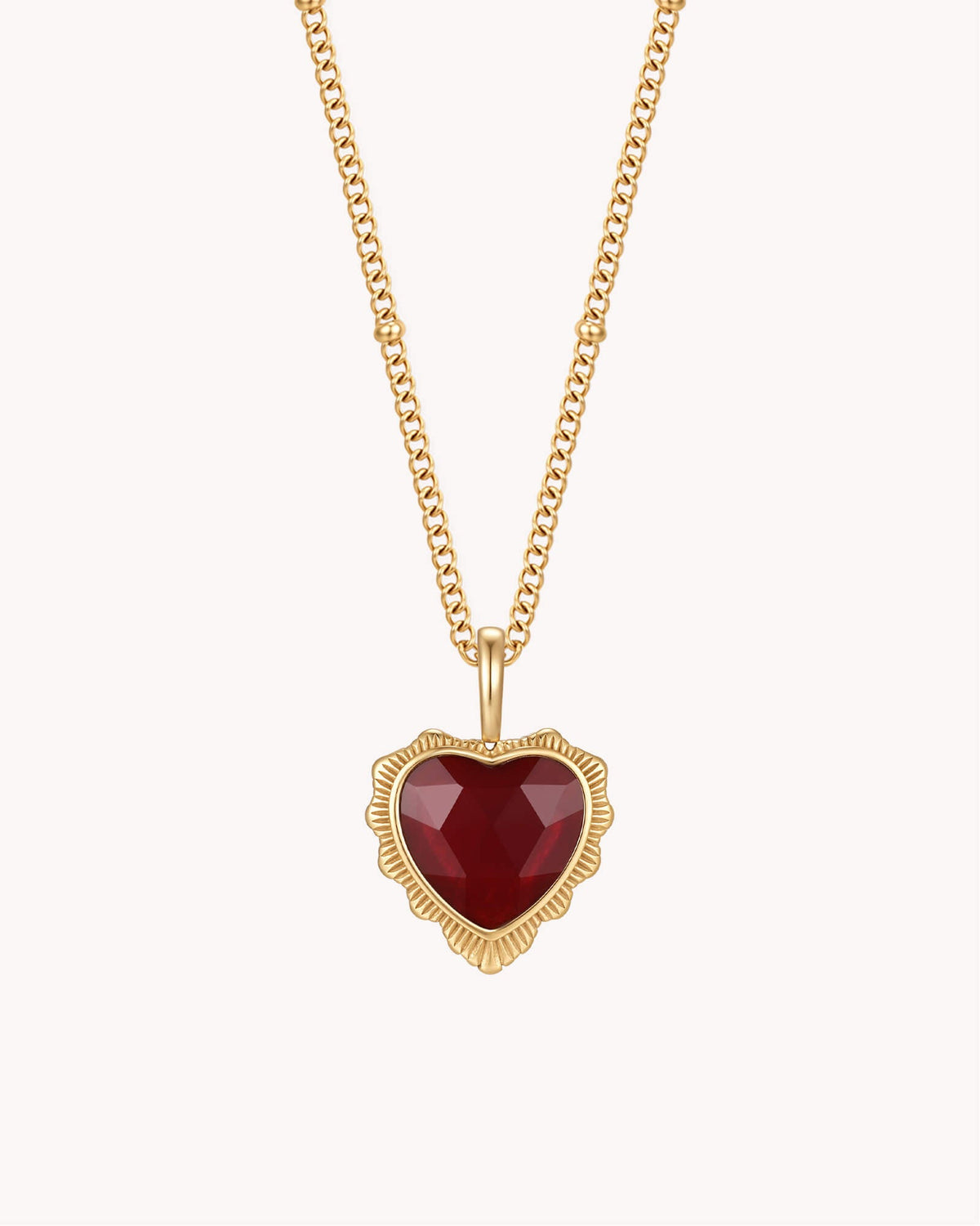 John 3:16 So Loved Gold Heart Necklace