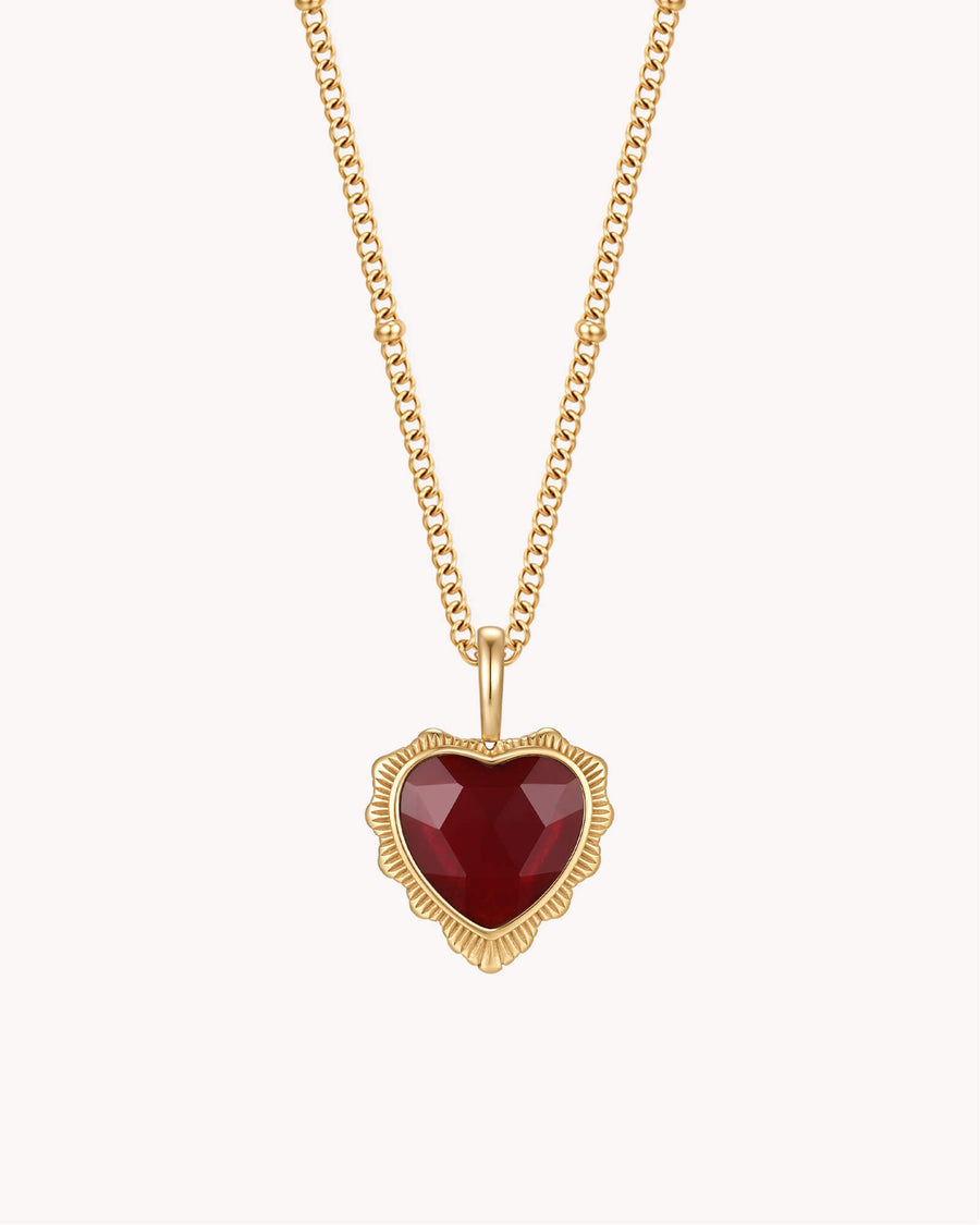 John 3:16 So Loved Gold Heart Necklace