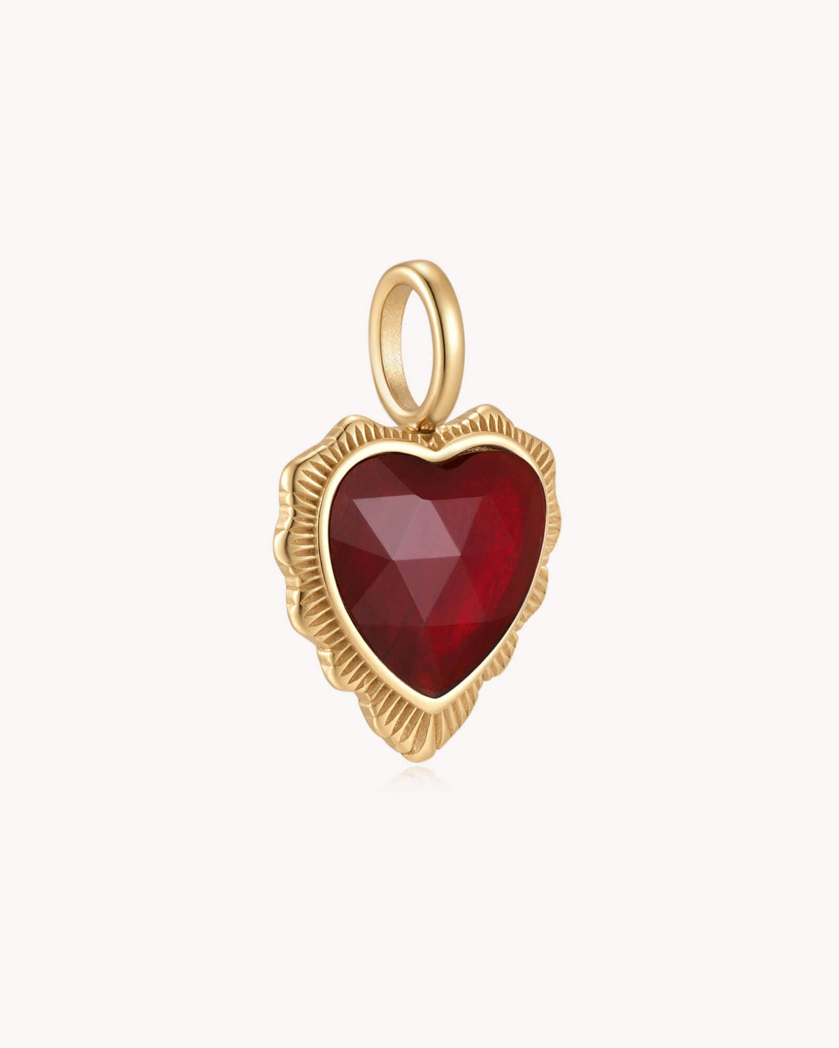 John 3:16 So Loved Gold Heart Necklace — 3
