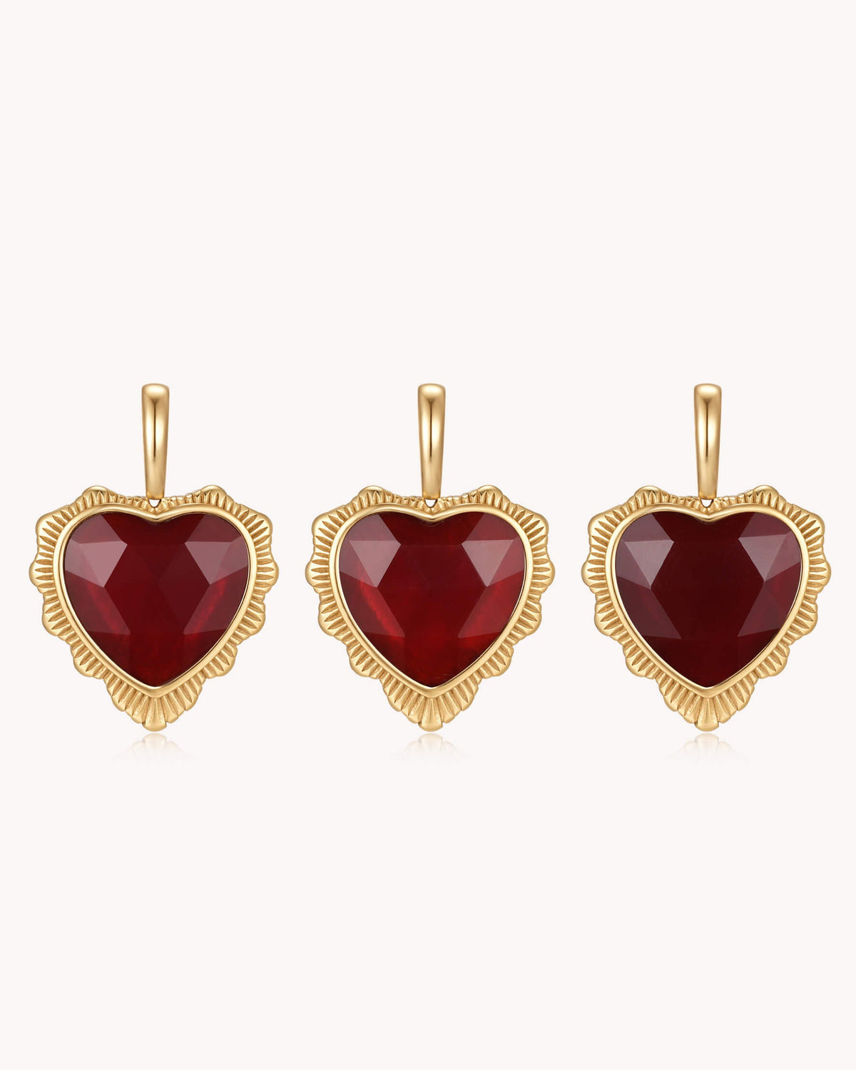 John 3:16 So Loved Gold Heart Necklace — 4