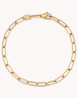 Link Chain Gold Bracelet
