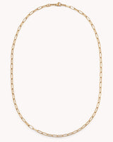 Link Chain Gold Necklace — 2