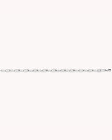 Link Chain White Gold Bracelet — 3