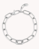 John 3:16 White Gold Heart Puff Cross Charm Bracelet — 8