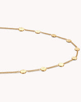 FOUND Luke 15:9 Gold Coin Choker Necklace — 2