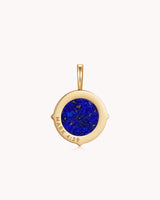 Peace Be Still Mark 4:39 Gold Pendant — 2
