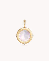 Peace Be Still Mark 4:39 Gold Pendant