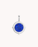 Peace Be Still Mark 4:39 White Gold Pendant — 2