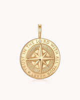 Trust in The LORD Proverbs 3:5-6 Gold Medallion