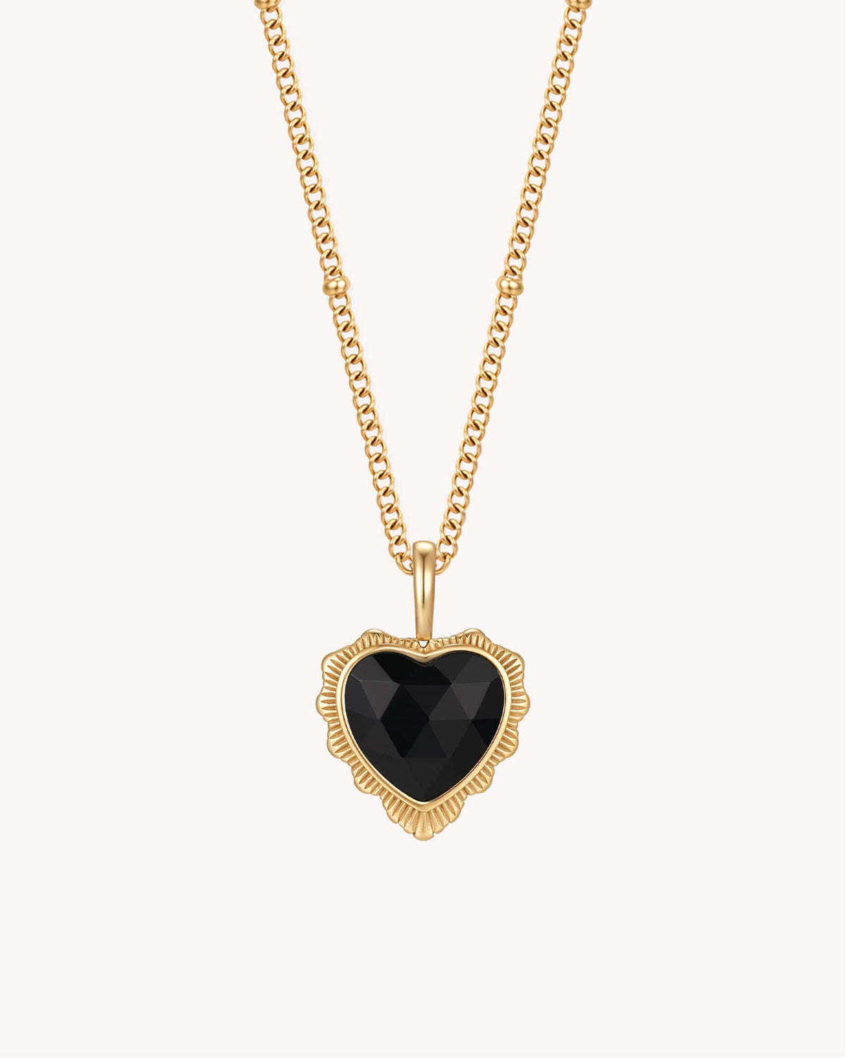Proverbs 3:5-6 Trust in the LORD Gold Heart Necklace