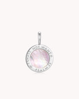 The LORD Is My Shepherd Psalm 23 White Gold Pendant — 2