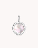 The LORD Is My Shepherd Psalm 23 White Gold Pendant
