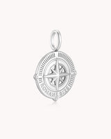 Called According to His Purpose Romans 8:28 White Gold Pendant — 3