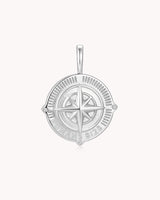 Called According to His Purpose Romans 8:28 White Gold Pendant — 2