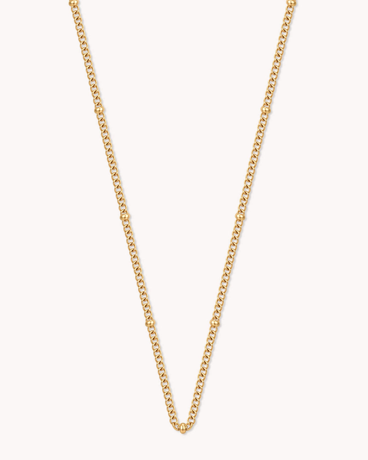 Satellite Chain Gold Necklace