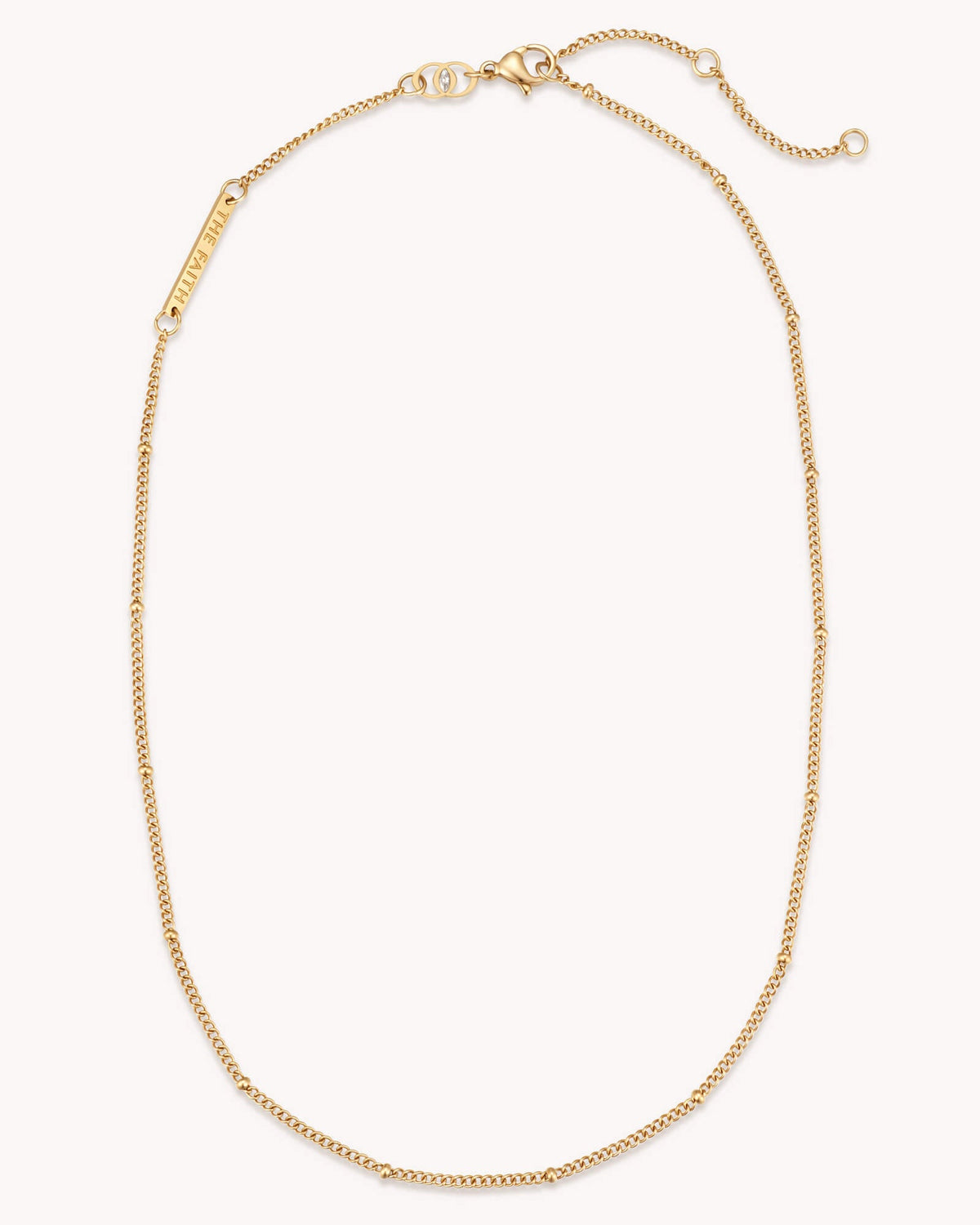 Proverbs 3:5-6 Trust in the LORD Gold Heart Necklace — 6