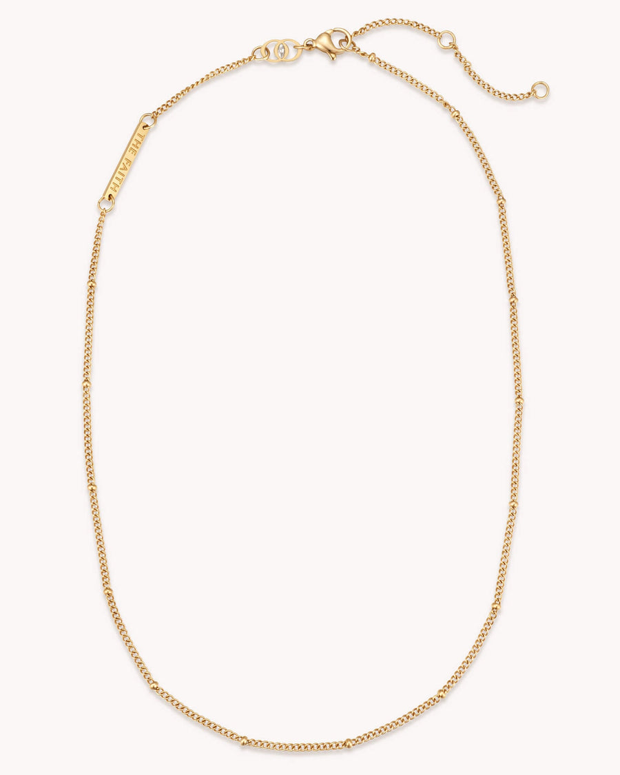 Satellite Chain Gold Necklace