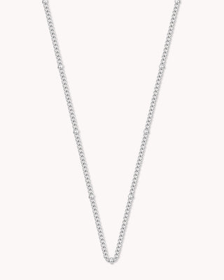 Satellite Chain White Gold Necklace