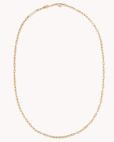 Colossians 3:14 Love Binds Gold Small Link Chain Necklace — 6