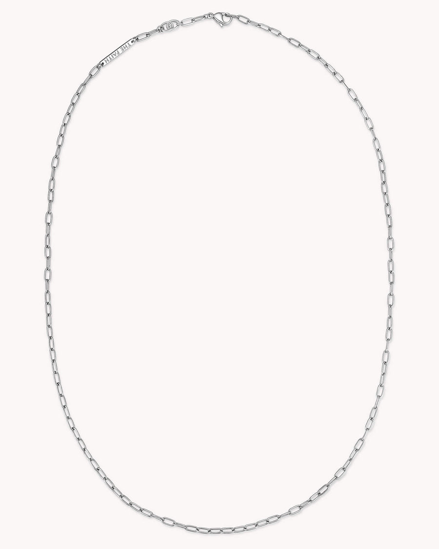 Small Link Chain Stainless Steel Necklace
