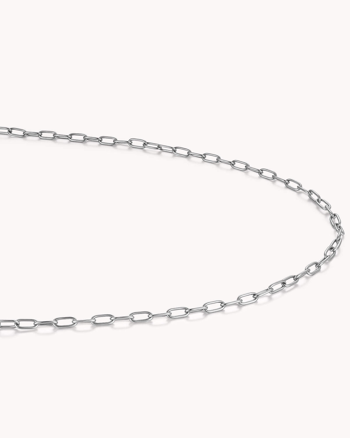 Small Link Chain Stainless Steel Necklace — 3