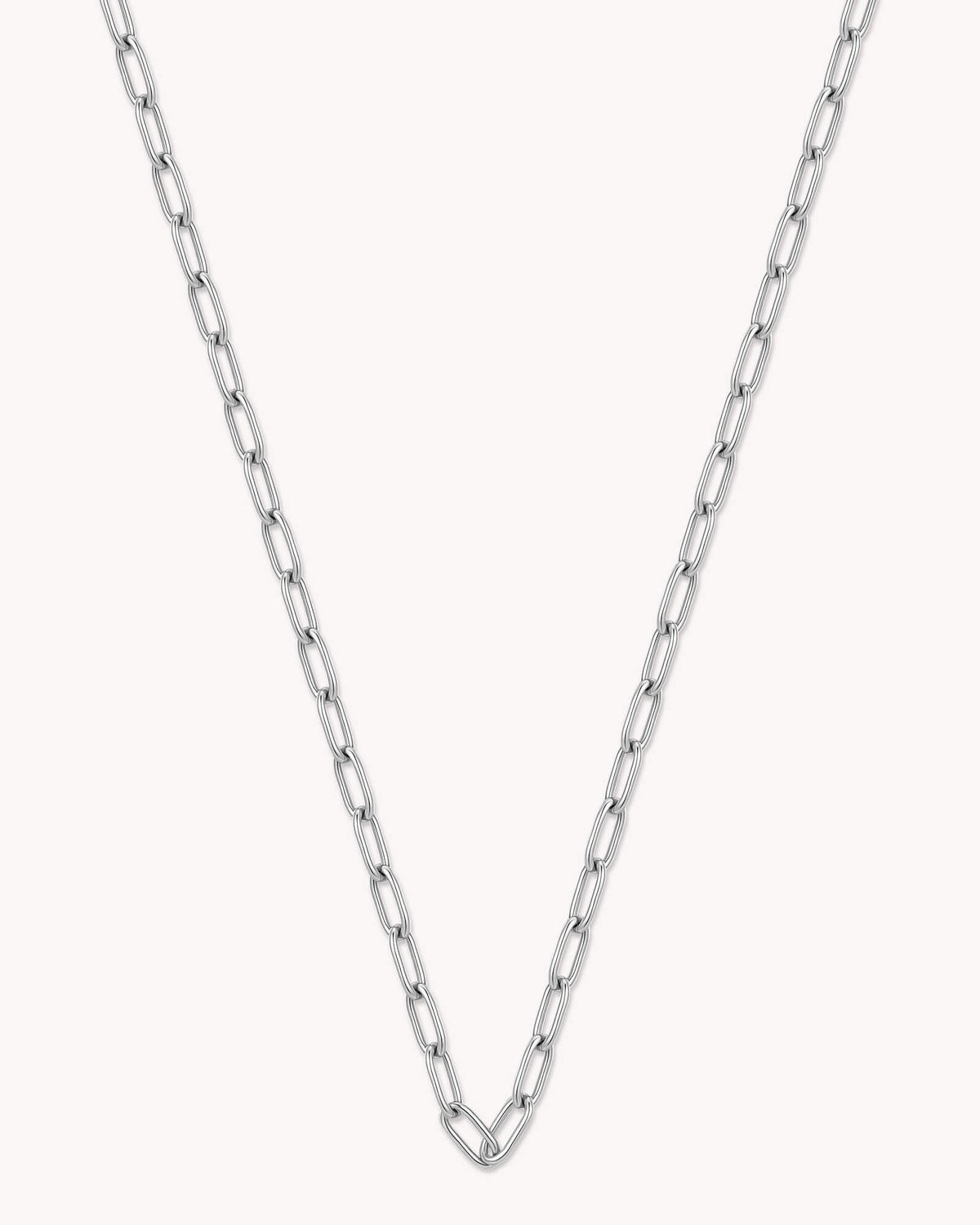 Small Link Chain Stainless Steel Necklace