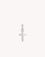 White Gold Petite Classic Cross Pendant